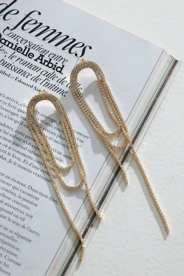 Genesis Gold-Plated Earrings