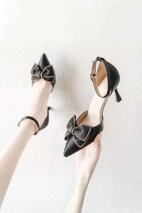 Eleganza Bow Heels