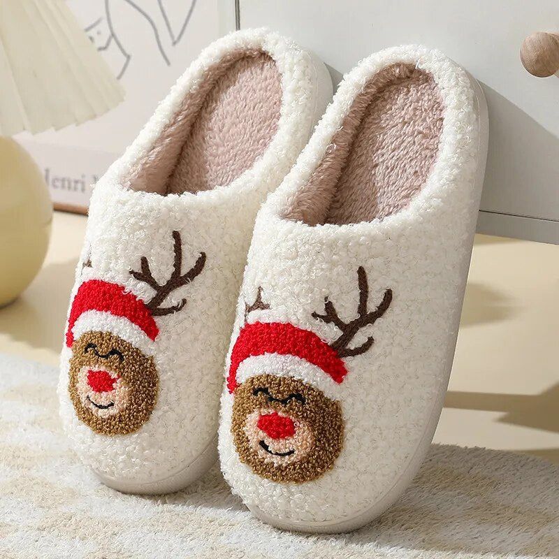 Holiday pantoufles