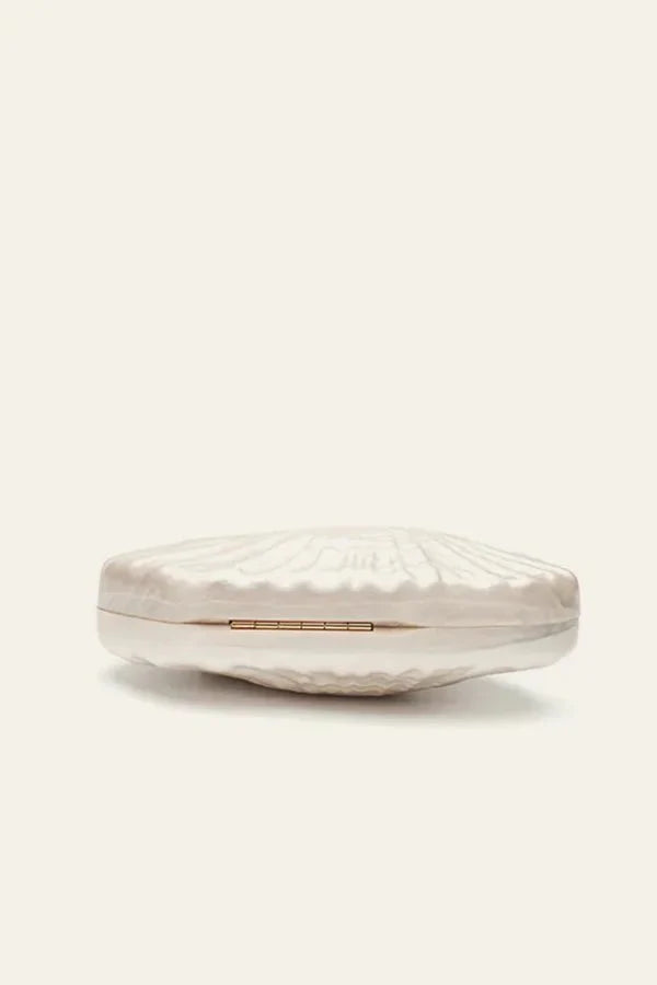 Zari Clutch With Gold Chain