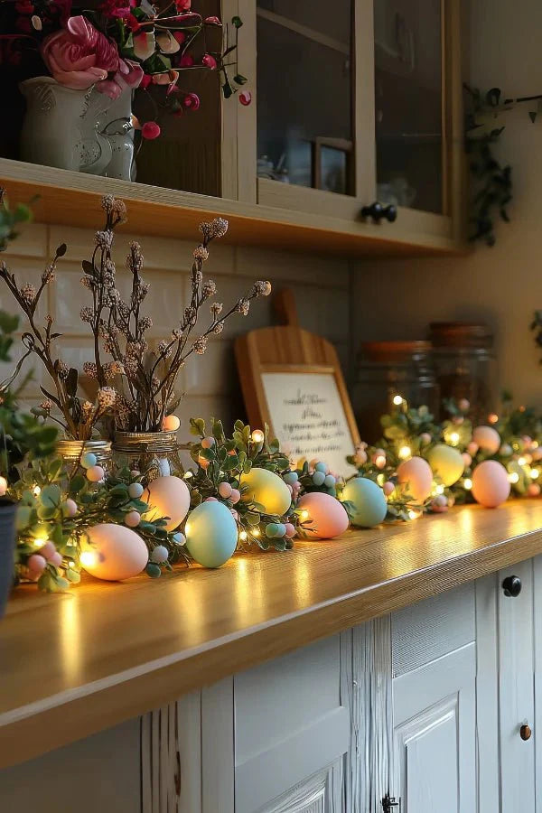 Etheral Easter Garland