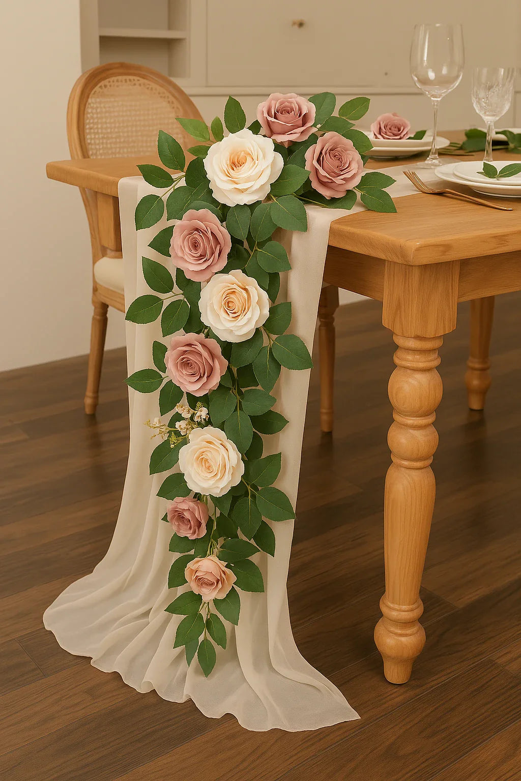 Floral Embrace Garland