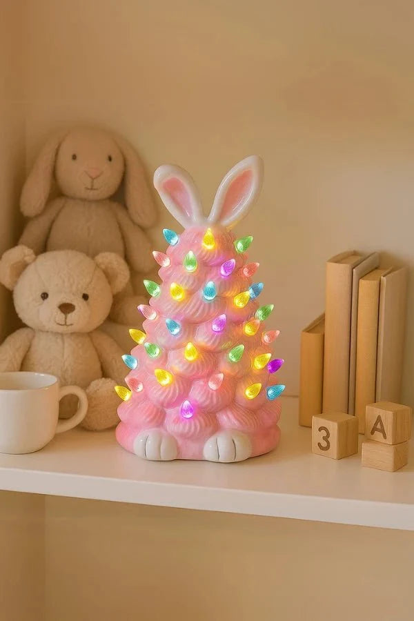Blush Pink Easter Bunny