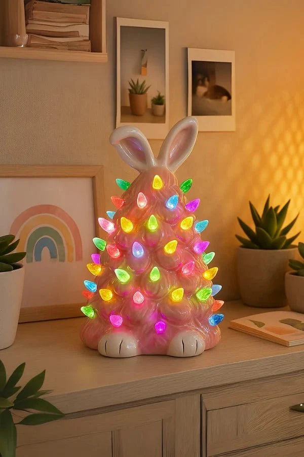 Blush Pink Easter Bunny