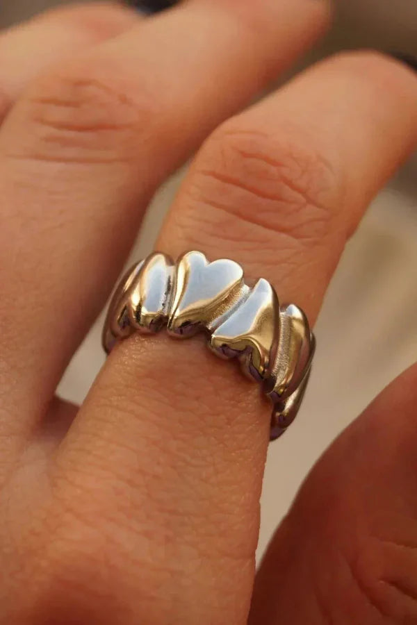 Hazel Wrap-Around Heart Ring
