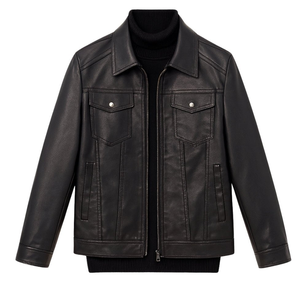 wardrobe staple," "investment piece," "how to style," and "leather care" into the description and a dedicated "Details & Care