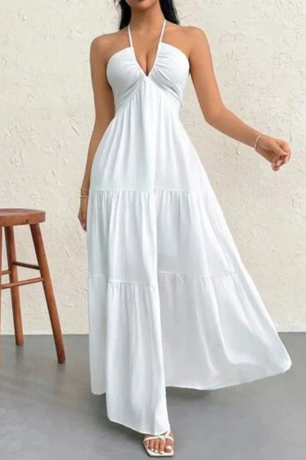 Grecian," "resort wear," "bohemian," "ethereal," "flowy," "bridal