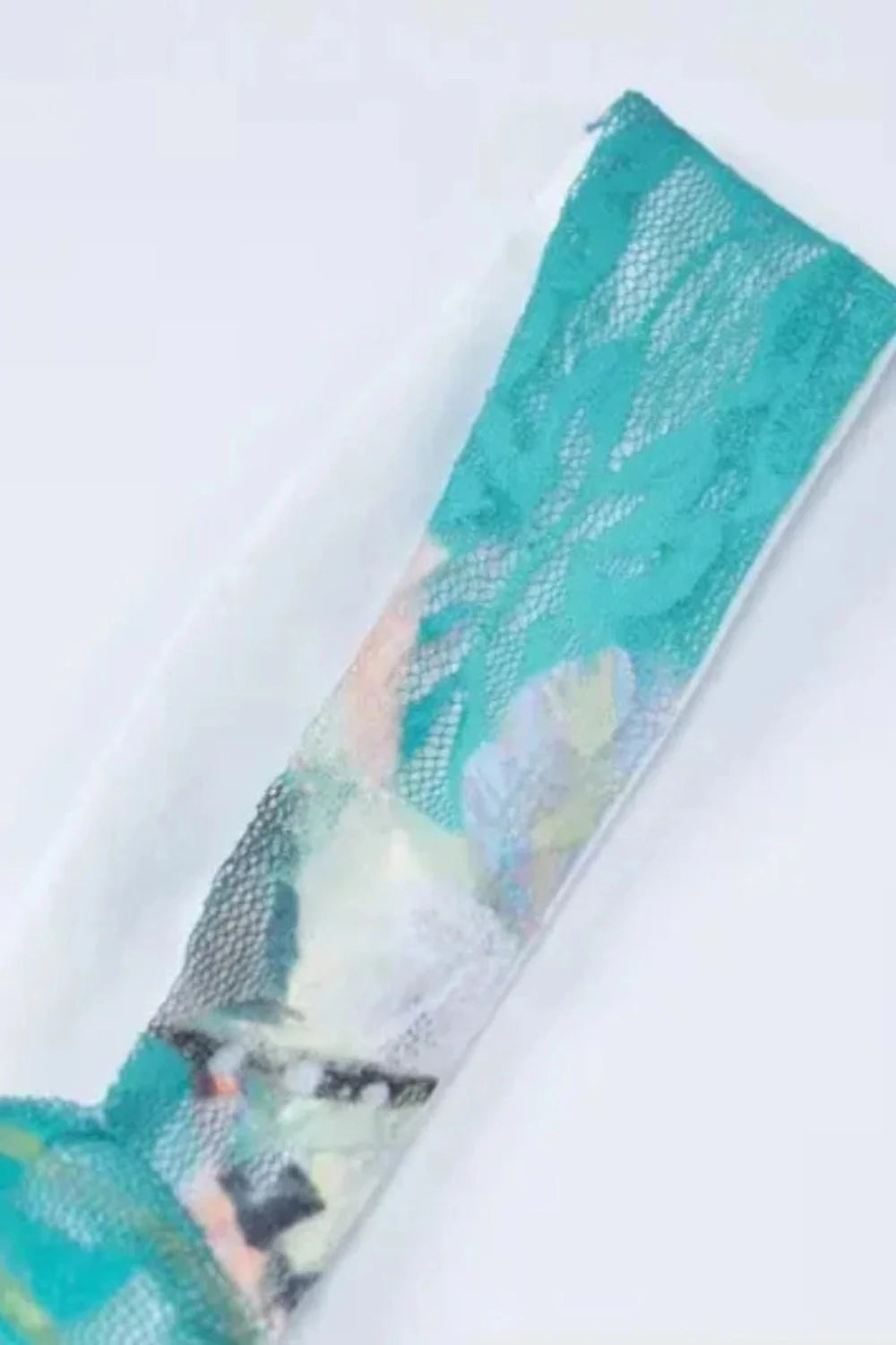 artistic print dress, watercolor dress, mesh gown, second-skin dress, bustier top maxi, statement occasion wear, luxury resort wear, gallery opening dress.