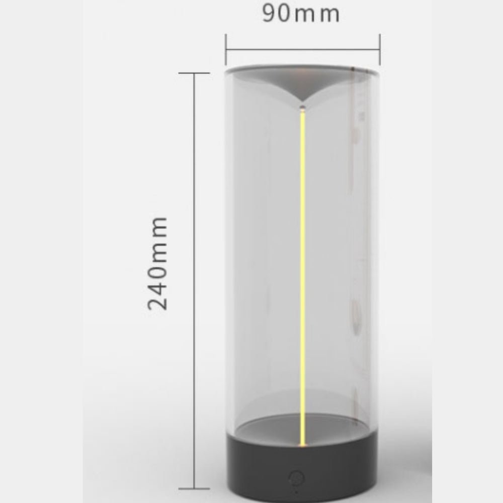 ambient lighting", "warm glow lamp", "minimalist home decor", "touch control light", "USB-C lamp", "portable centerpiece", "breathing light mode", "sculptural lighting", "hygge decor