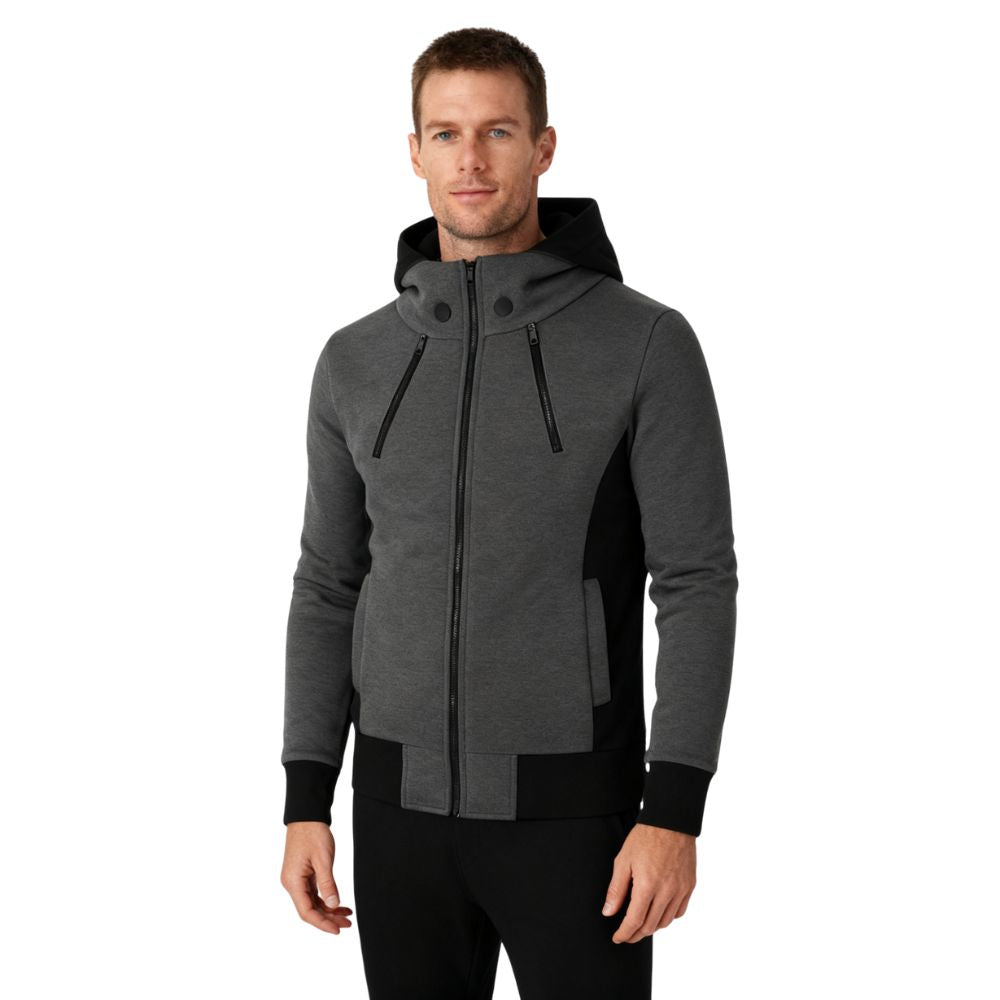 "architectural profile," "enigmatic silhouette," "commanding," and "minimalist edge"