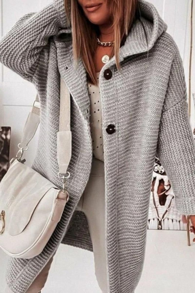 coatigan,' 'longline,' 'oversized fit,' 'chunky knit,' 'textured sweater,' 'waffle knit,' and 'lounge coat