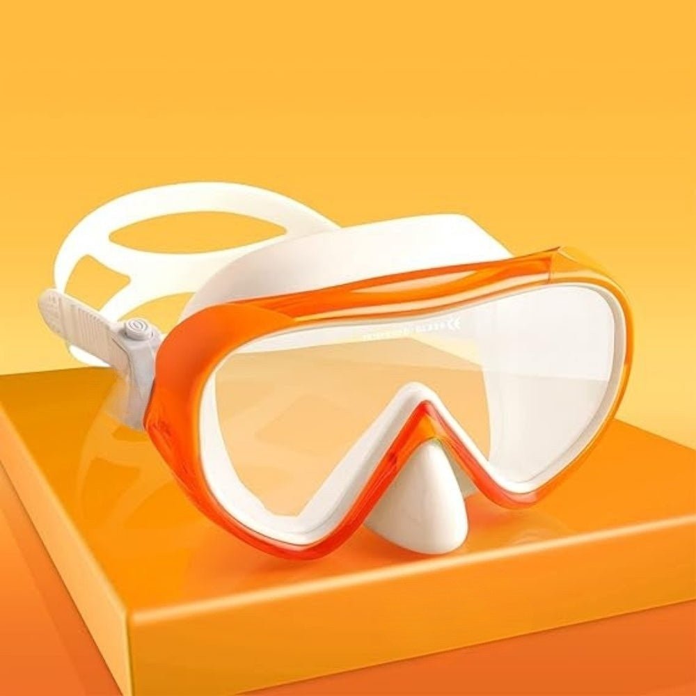 anti-leak," "panoramic view," "ocean exploration," "pool swimming," "beach vacation essential," "comfortable fit," and "easy breathing