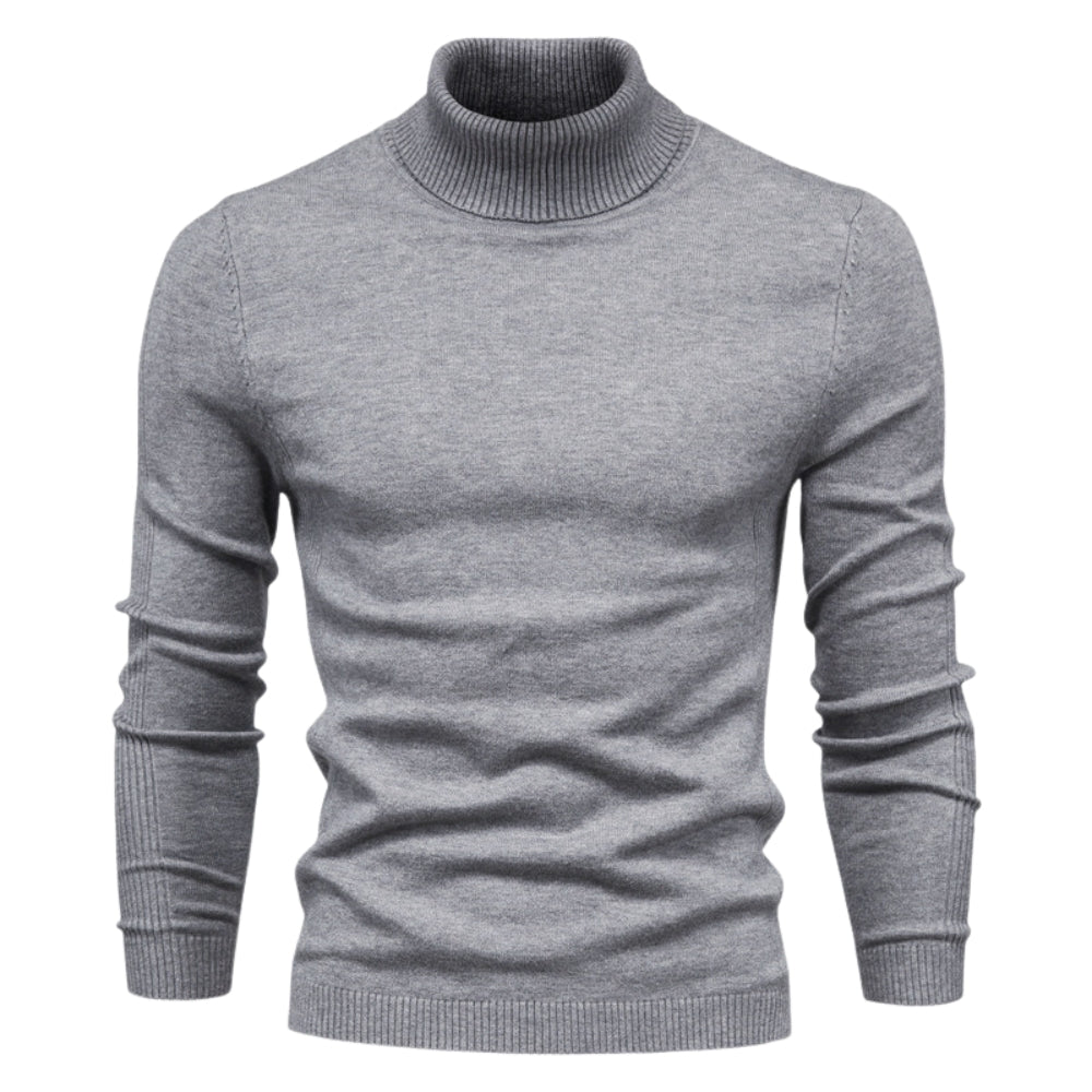 Men's fine-knit sweater, smart casual winter top, fall layering piece, sophisticated knitwear