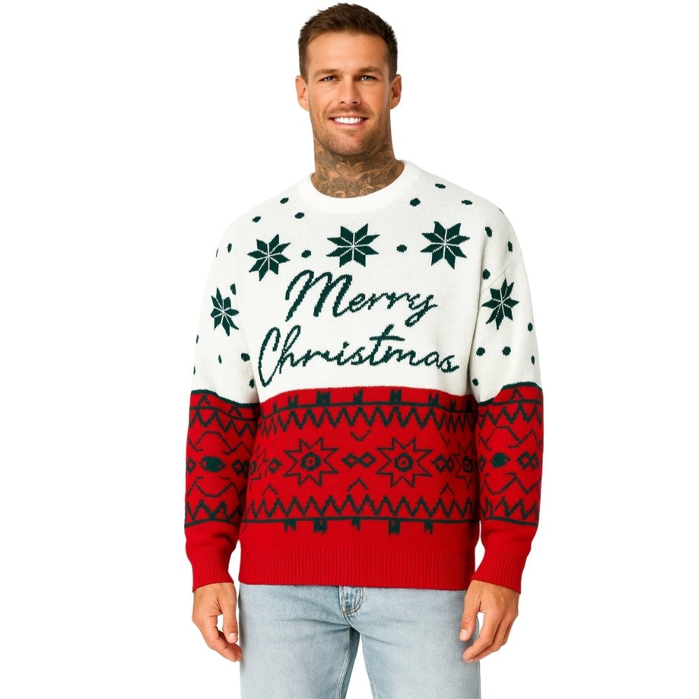 heirloom quality," "intarsia knit," "soft-touch wool," "après-ski style," "fireside attire," and "sophisticated holiday wear