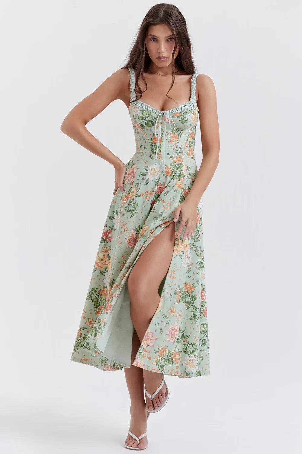 Seraphine - Floral Green