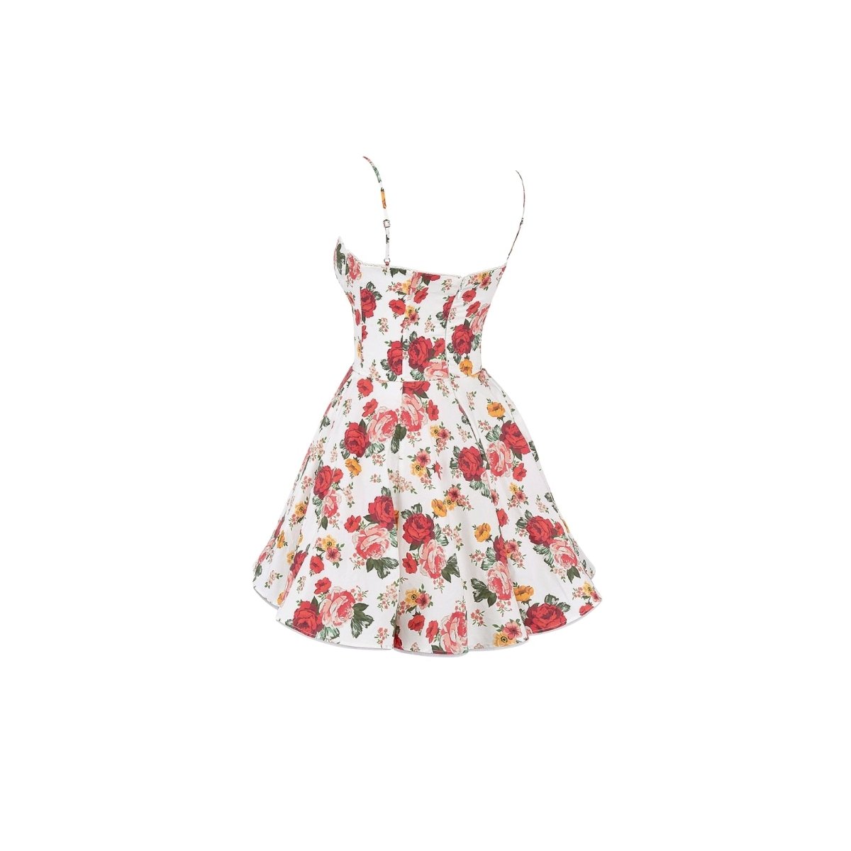 Floral Kouvr dress on a white background