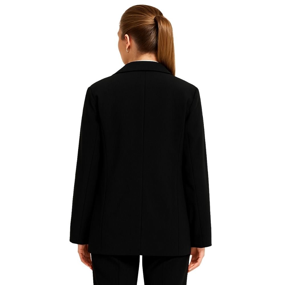 capsule wardrobe essential," "professional office attire," "smart casual jacket," "versatile workwear," and "modern suit separate