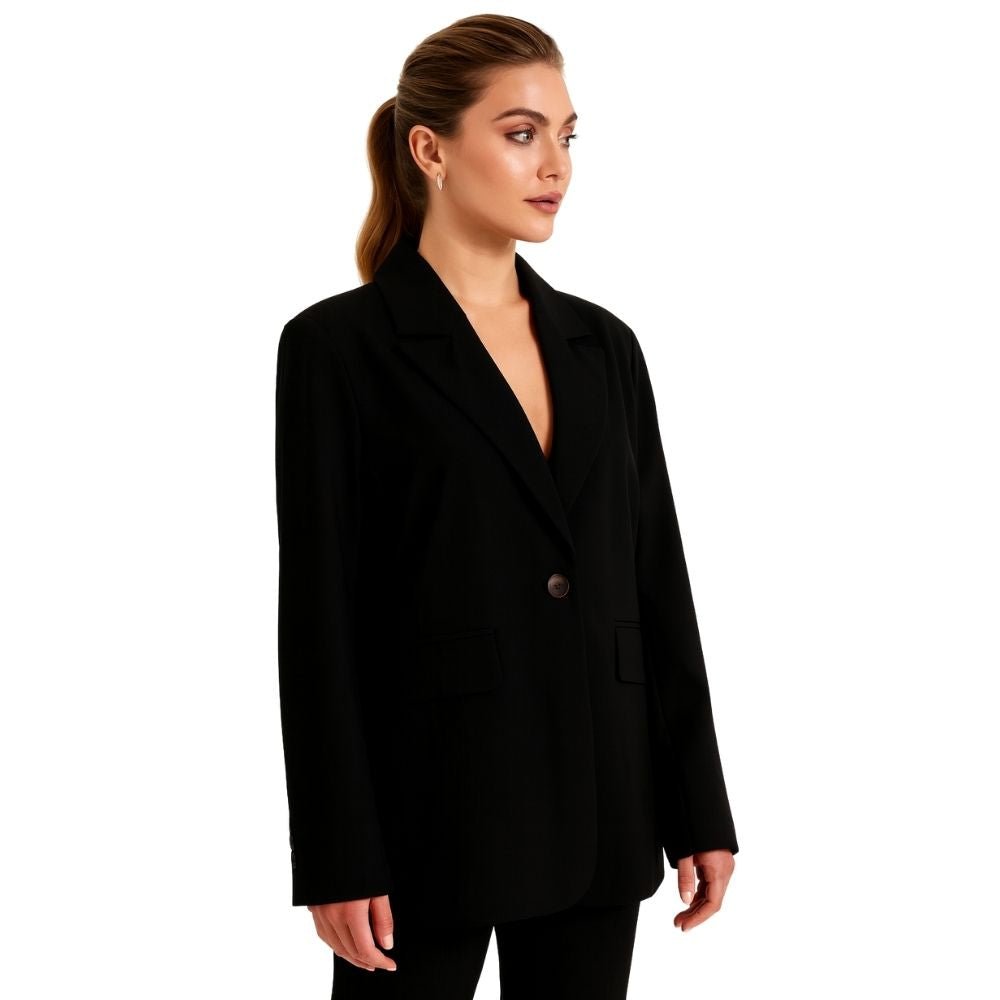 capsule wardrobe essential," "professional office attire," "smart casual jacket," "versatile workwear," and "modern suit separate