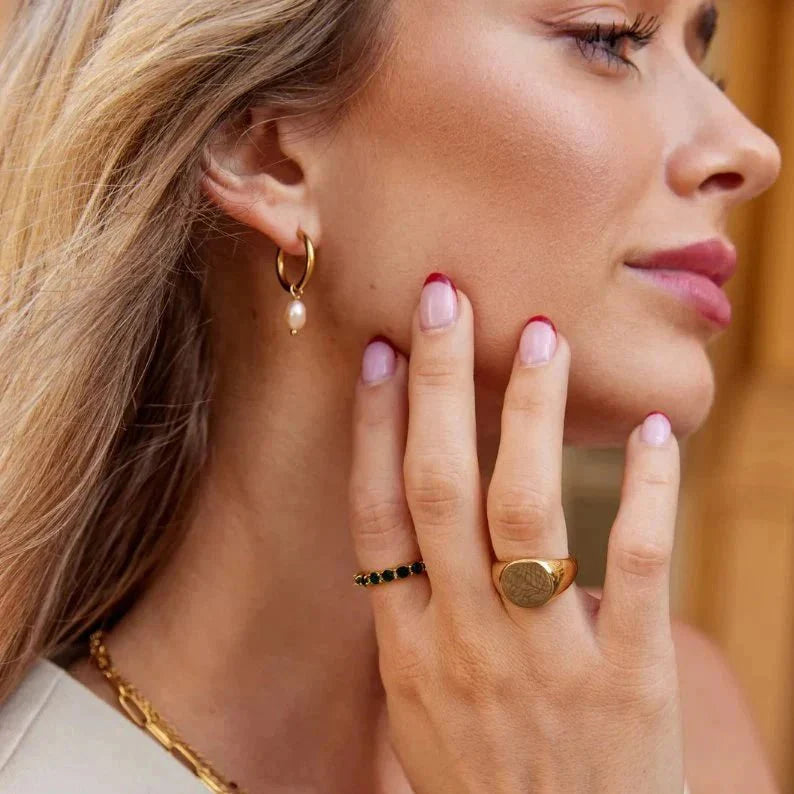 Stella Hoop Earrings