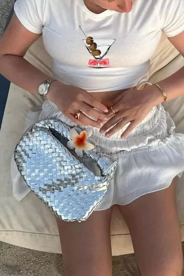 Aurelia Woven Mini Bag