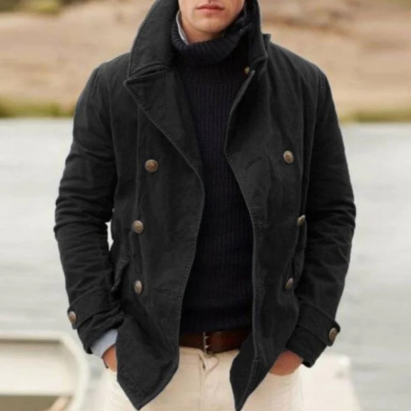 Steve Veste à double boutons