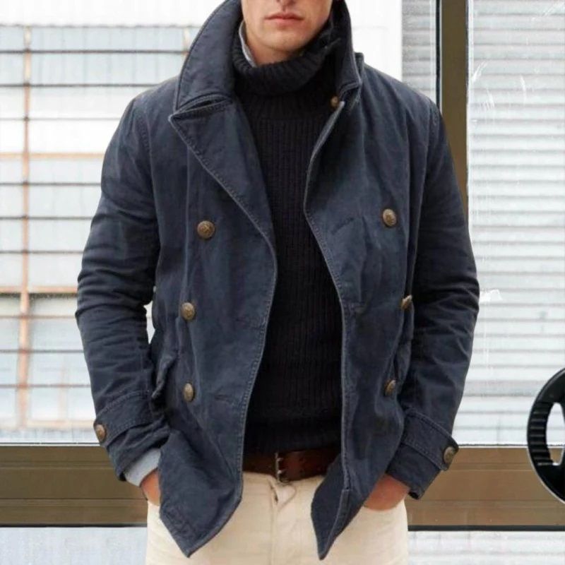 Steve Veste à double boutons