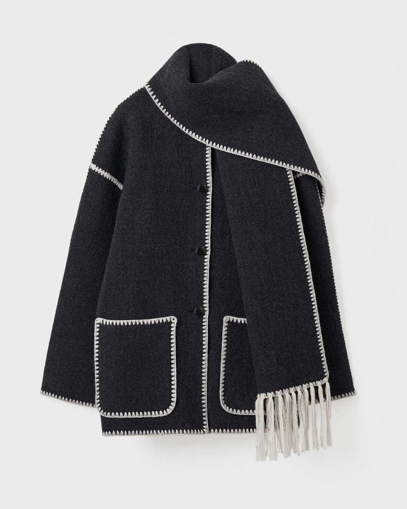 Veste à foulard Medea